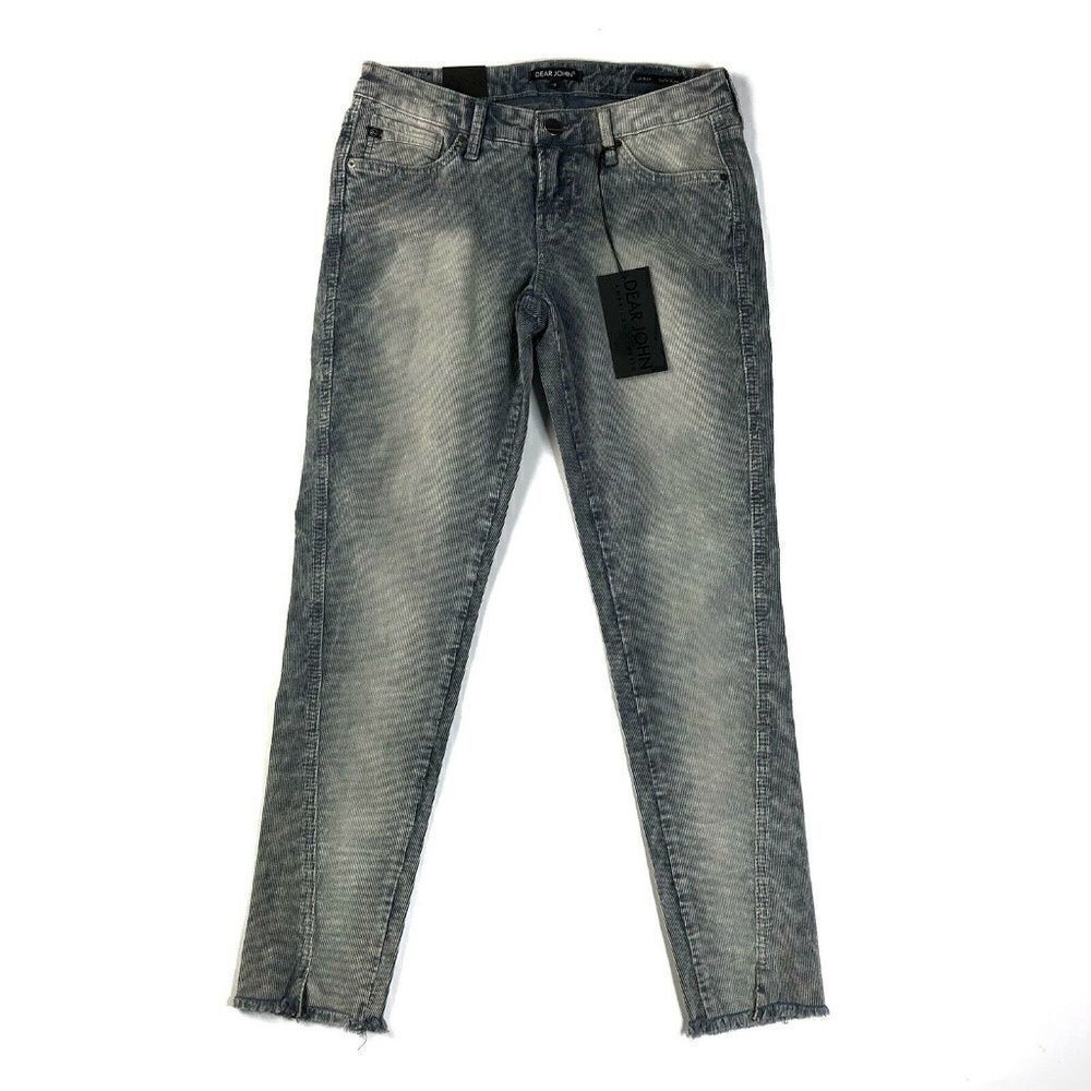 Stitch Fix Dear John Distressed Skinny Cords Jeans